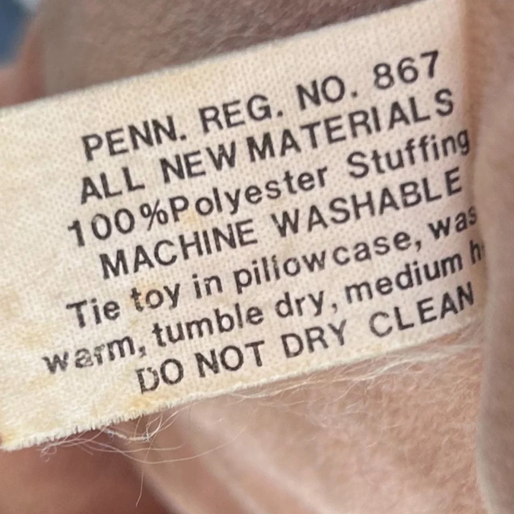 Vintage 1985 Tonka Pound Purries Plush Cat Stuffed Animal Heart Tag Rare Kitty - Picture 9 of 9